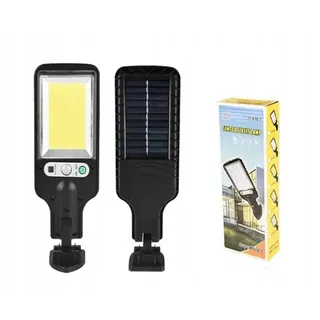 SOLAR-STRASSENLAMPE Grundstück HAUS 117 LED COB 6 Stunden STARKE Laterne