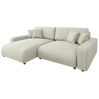 s-style möbel S-STYLE Ecksofa Emma - beige ¦ Maße (cm): B: 234 H: 78