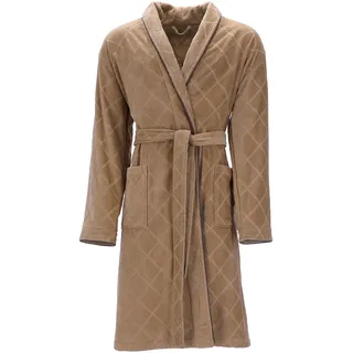 VOSSEN Herren Bademantel Barron Camel XL