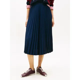 Tommy Hilfiger Plisseerock »FLUID PLEATED PULL ON MIDI SKIRT«