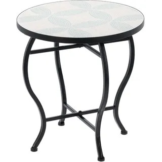 Wellhome Bistrotisch Ø 38 x 40 cm Schwarz