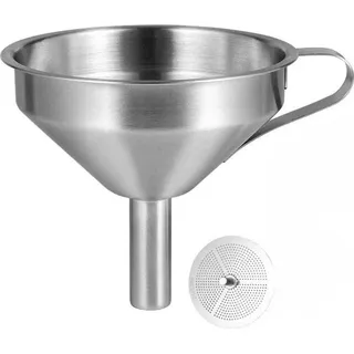 Edelstahl Trichter mit Filter