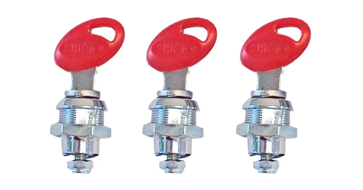 SHAD 200062R Set 3 pickset voor Kisten SH42 – SH43, zilver
