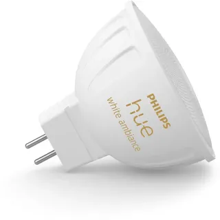 Philips Hue LED-Leuchtmittel Spot GU5.3 MR16 5,1W neutralweiß smart