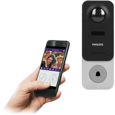 Bild von Philips WelcomeEye Link, Smart-Video-Türsprechanlage mit WiFi wiederaufladbare Batterie, 531134 Philips Polen 5908254811586