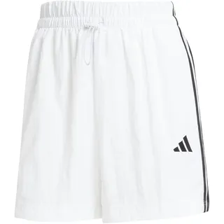 adidas Essentials 3-Stripes Lifestyle Woven Shorts, White/Black, XXL,