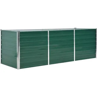 vidaXL Garten-Hochbeet 240 x 80 x 77 cm Grün