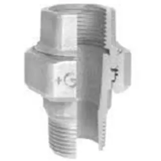 +GF+ Union galvanized for m taper seat 2 1/2