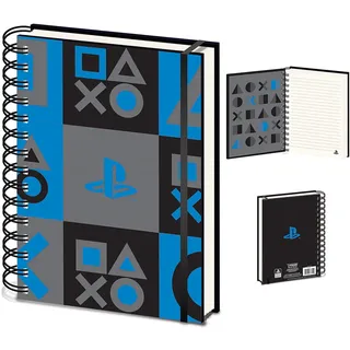 SONY Playstation liniertes Premium Notizbuch (Core Essentials Design) DIN A5 - Offizielles Lizenzprodukt