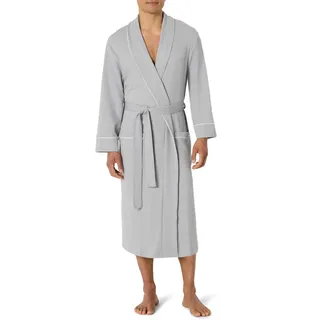 Amazon Essentials Herren Leichter Waffel-Bademantel (Erhältlich In Den Größen Schwer Und Groß), Hellgrau, 3XL Große Größen