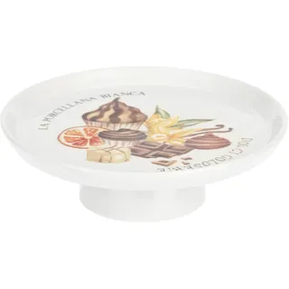 LA PORCELLANA WEIß - Etagere klein Goloserie