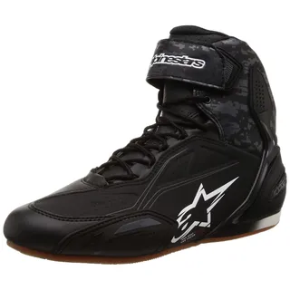 Alpinestars Faster 3 2022, Schuhe - Schwarz/Dunkelgrau / 8