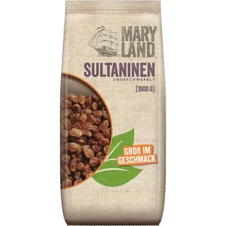 Maryland Sultaninen getrocknet ungeschwefelt Snack Beutel 1Kg