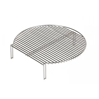Monolith Grillrost Ø 48 cm Edelstahl grau/silber/weiß