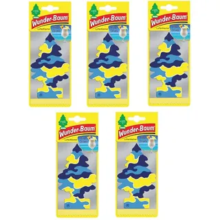 5x Wunderbaum Pina Colada Baum Autoduft Auto Lufterfrischer Spiegel Raumduft