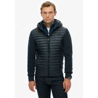 Superdry Storm Fleece Hybrid Jacke - Eclipse navy), - S,