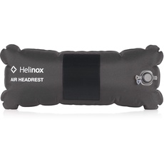 Helinox Air Headrest 2022 | EIN ultraleichtes, ausgesprochen gut verstaubares aufblasbares Kissen, Stuhl anbringen lässt, um den Komfort auf die nächste Ebene zu führen (Black)