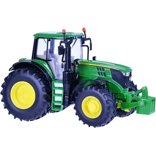 TOMY 6195M Traktor gelb/grün 1:32