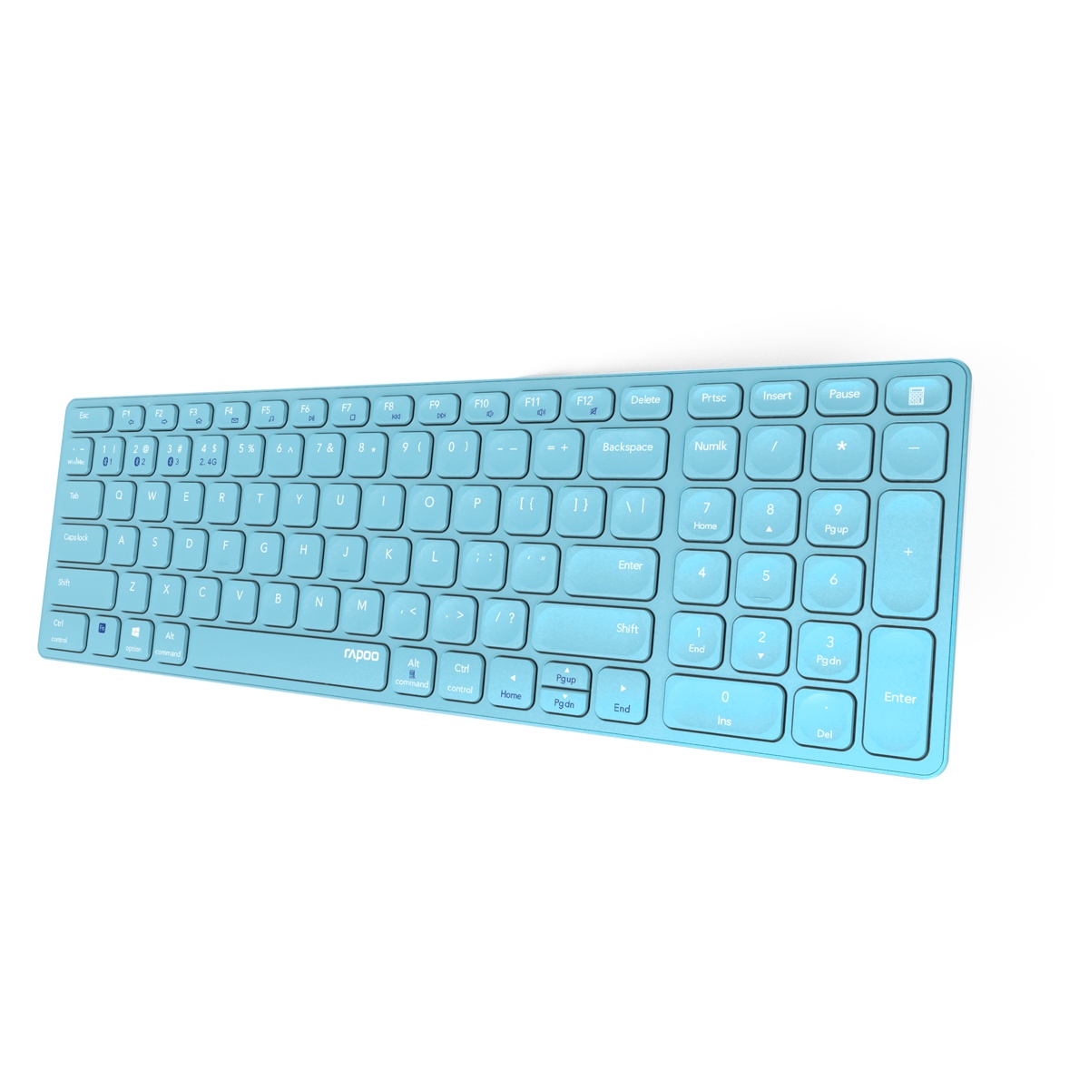 Bild von E9700M Multi-mode Wireless Ultra-slim Keyboard blau,