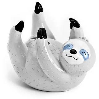 Mousehouse Gifts - Kinder Spardose - Faultier-Design - Geschenk für Mädchen & Jungen - Grau