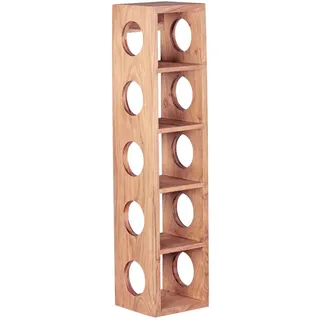 Wohnling Weinregal 15 x 15 x 70 cm Akazie