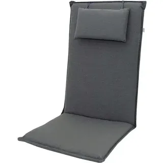 Auflage für Hochlehner Elegant 119 x 48 x 6 cm anthrazit - Schwarz