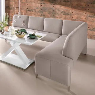 Intenso 197 x 91 x 264 cm Struktur langer Schenkel links beige