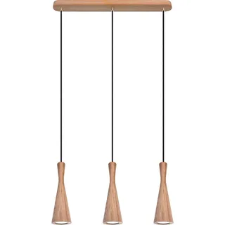 Xxxl Hängeleuchte , Eichefarben , Holz , Eiche , 2.5x150x75 cm , Lampen & Leuchten, Innenbeleuchtung, Hängeleuchten, Pendelleuchten