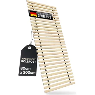 Rollrost " Lamellen - Xandi "  Lattenrost 24 mm 80 x 200 cm