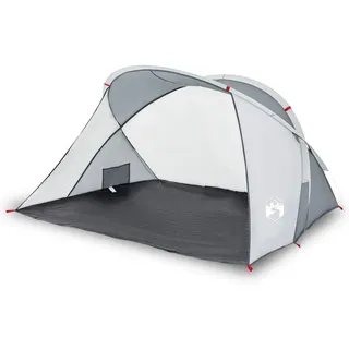 vidaXL Strandzelt Grau Pop-Up Wasserdicht - Grau