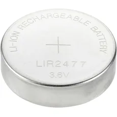 Bild von Knopfzellen-Akku LIR 2477 Lithium 180 mAh 3.6V 1St.