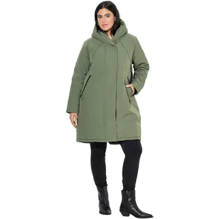 Ulla Popken Damen große Größen Übergrößen Plus Size Alleskönner: Hyprar Mantel