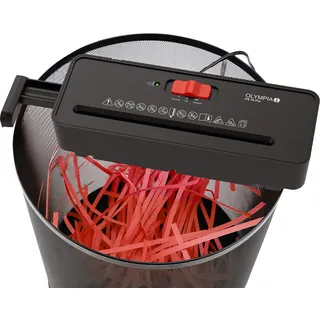 Olympia Aktenvernichter PS 16 pro Einstiegsmodell für zu Hause schwarz