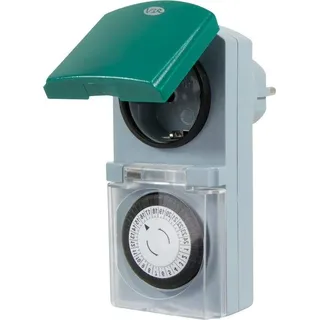 Mechanische Outdoor-Uhr - analog - 1 Stück - für Haus und Garten - einfach zu bedienen - zuverlässig
