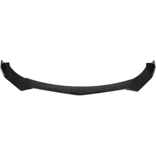 Frontstoßstangenlippe, Frontstoßstangenlippe Splitte Body Kit Spoiler Glänzend Schwarz Universell Passend für