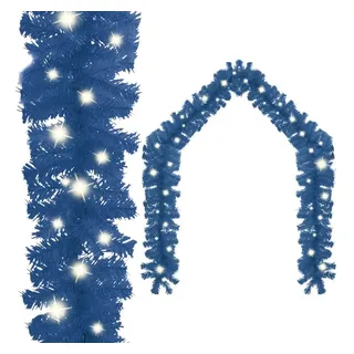 vidaXL Weihnachtsgirlande mit LED 5 m Blau