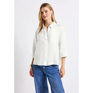 STREET ONE Damen 3411823 Dolman Hemdbluse Off White, 38