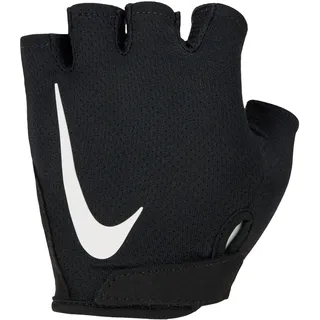 Nike Damen Gym Essential Fitness Handschuhe 2.0 Gym Training Grip Handschuhe Workout Krafttraining, Black/Black/White, L