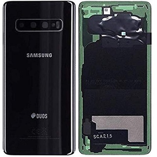 Original Samsung Akkudeckel für Samsung Galaxy S10 DUOS G973F Prism Black/Schwarz Backcover Akkufachdeckel Batterieabdeckung