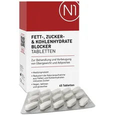 Bild N1 Fett- Zucker- & Kohlenhydrate Blocker Tabletten