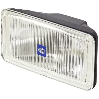 Hella 1ND 005 700-461 Halogen-Nebelscheinwerfer - Comet 550 - 12/24V - rechteckig - Anbau/Einbau - gehärtete Streuscheibe - Lichtscheibenfarbe: transparent - links/rechts