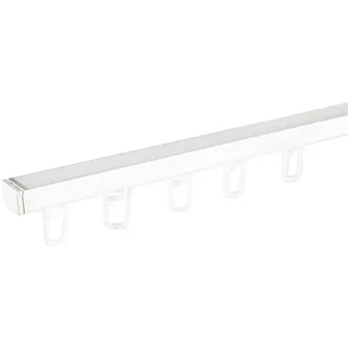 SN DECO GROUP Gardinenschiene »Objektschiene RS« 1 läufig-läufig Fixmaß vorgebohrt, Aluminium, Innenlauf, Vorhangschiene SN DECO GROUP weiß B/L: cm