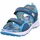 Jungen Criss Cross Sandale Blau Türkis 8010 35 EU