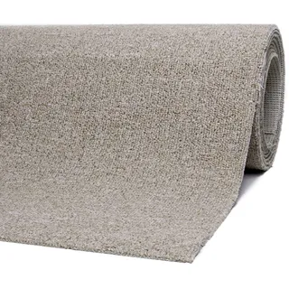andiamo Teppichboden Henry - pflegeleicht und einfach zu verlegen - Auslegware Teppichboden - Meterware Bodenbelag in Schlingenstruktur mit Trittschalldämmung 200 x 400 cm Beige