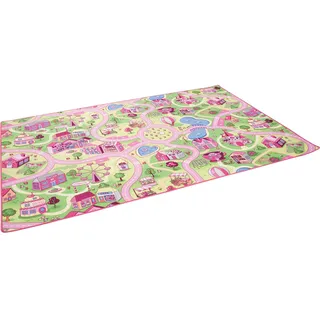 Snapstyle Snapstyle, Kinder Spiel Straßenteppich Rosa 200x250cm