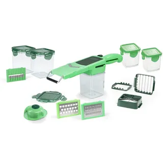 Genius Zerkleinerer »Nicer Dicer Quick Professional«, 21-teilig, grün