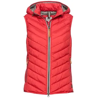 CAMEL ACTIVE Steppweste Steppweste aus recyceltem Polyester rot XXL (46)