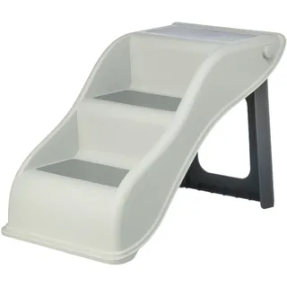 Trixie Treppe Hundetreppe 34 × 39 × 54 cm Hellgrau