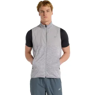 New Balance Rc Essential Heat Grid Weste - Athletic Grey - L