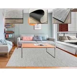 Tadi & Imperio1979 Geflochtener Vinyl-Teppich für Wohnzimmer, 200 x 250 cm, Küchenteppich, waschbar, Outdoor-Teppich, Küchenteppich, Küchenteppich, Flurteppich